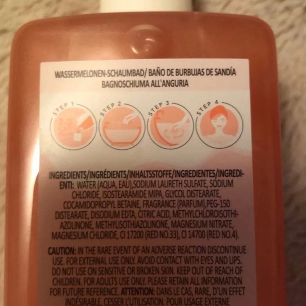Watermelon bubble bath - Picture 4 of 6